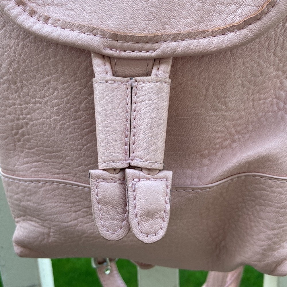 Free People Josie Lt Pink Vegan Leather back pack small size for the min… - Picture 3 of 14